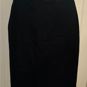 Banana Republic Elegant Black Pencil Skirt